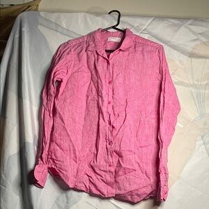 Pink Button-Up Shirt